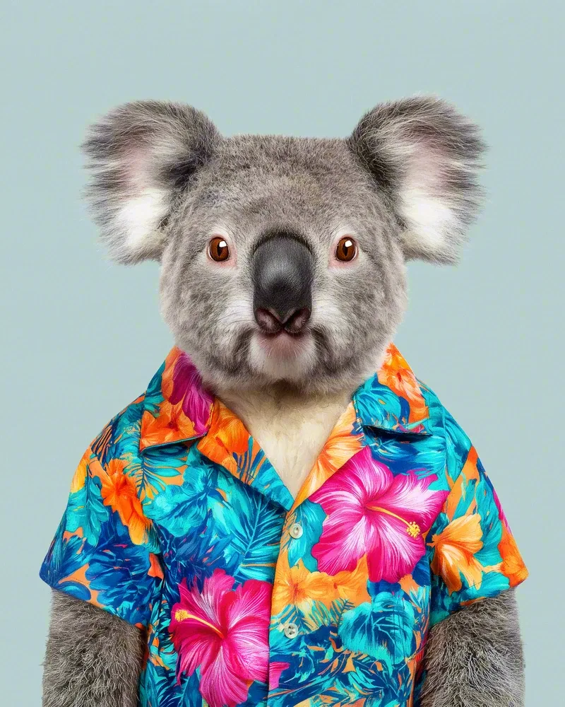 Cooper, Koala — Animal Kinhood portrait by Yago Partal