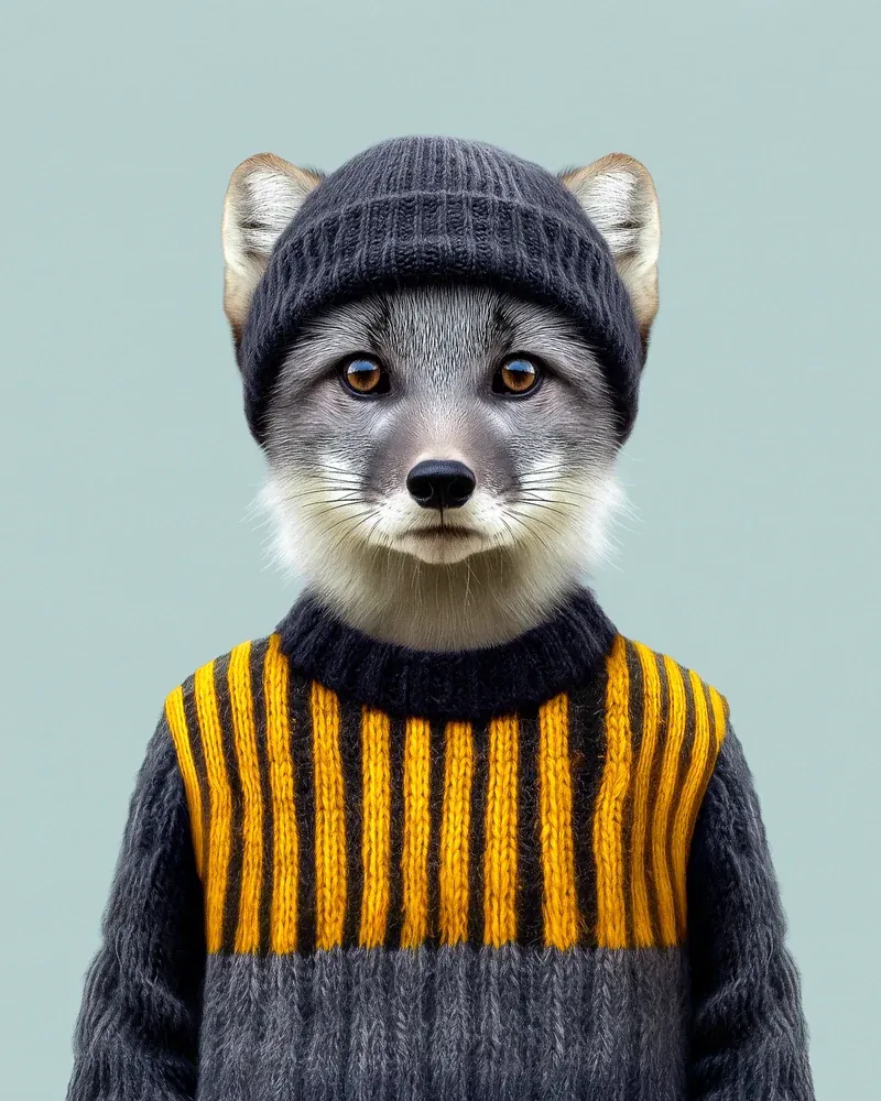 Otto · Arctic fox (Vulpes lagopus)