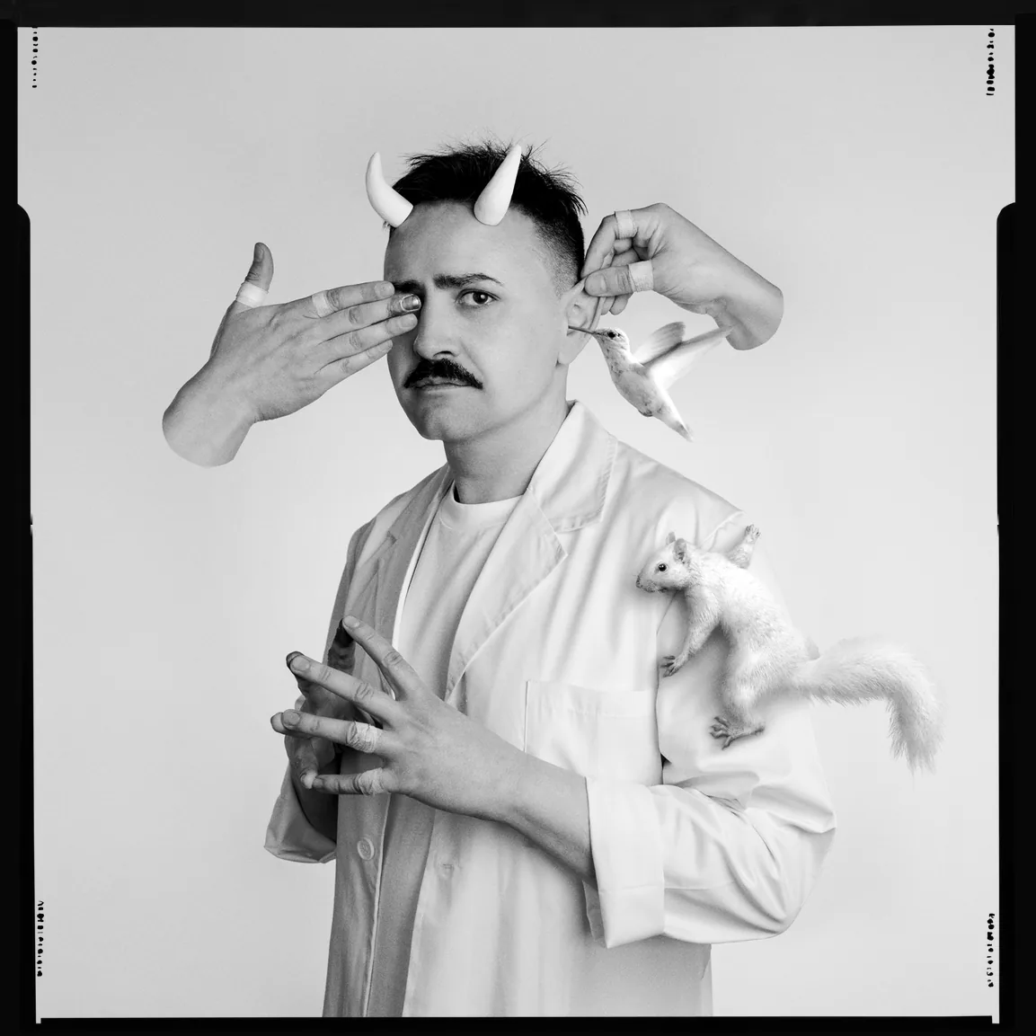 Portrait 45 of 80 from ‘Portrait Journal’, taken in 2021 with a Hasselblad X1D II 50C by Yago Partal.
