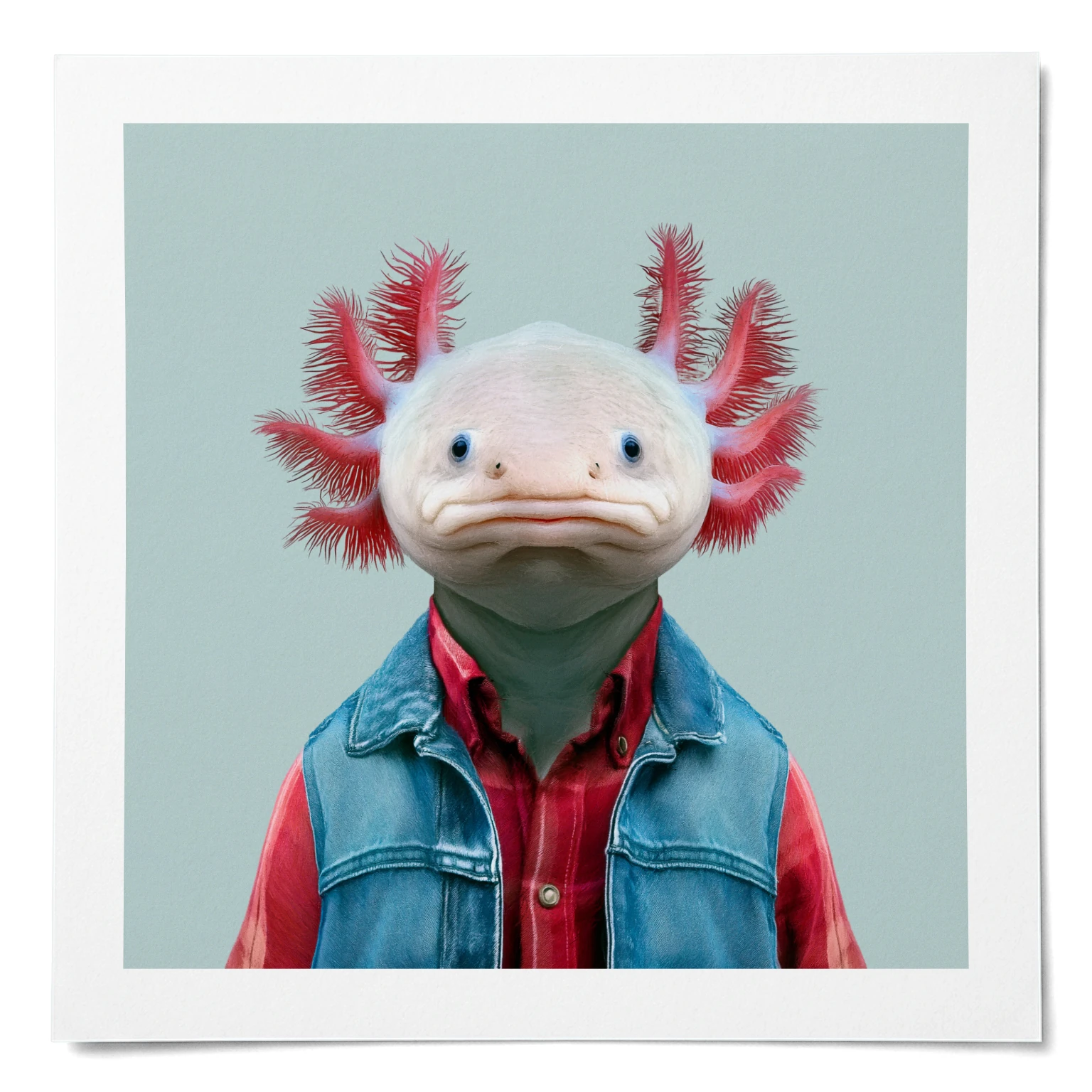 Ikal · Axolotl · Matte poster