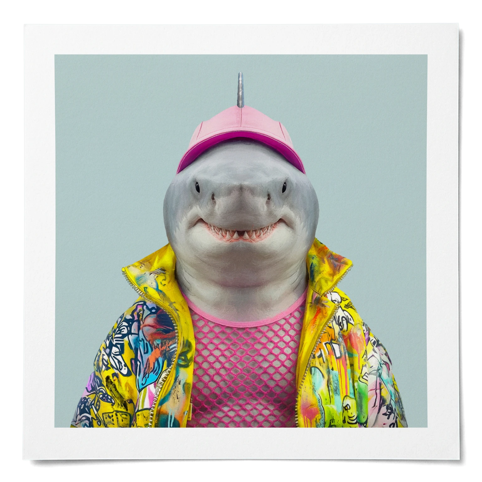 Lowanna · Great white shark · Matte poster